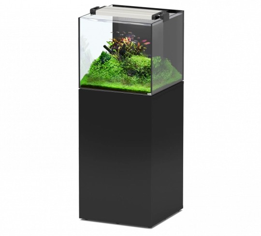 Aquatlantis - Aquaview 50 - schwarz - Aquarium-Kombination mit Unterschrank