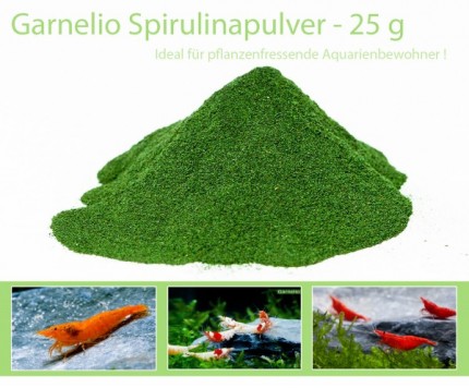 Garnelio - Spirulina Pulver - 25 g