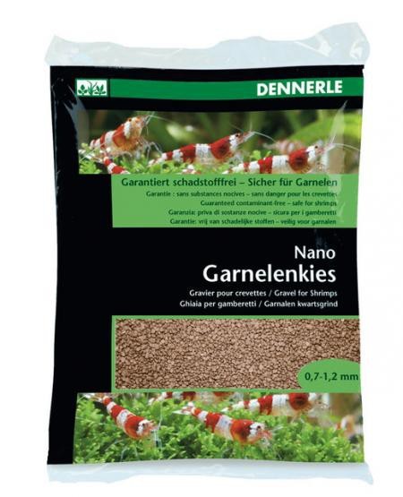 Dennerle Nano Garnelenkies, Borneo Braun - 2 kg